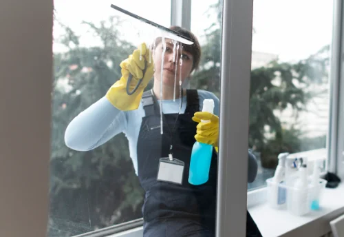 Nettoyage de vitres intérieures et extérieures à Villebarou